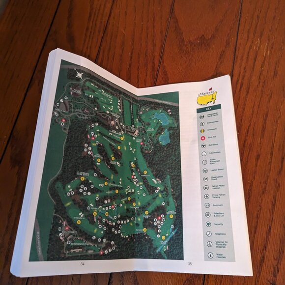 Masters Tourney Eclipse Glasses BENT + Spectator Guide ISO CE12312-2 Certified - Picture 4 of 12